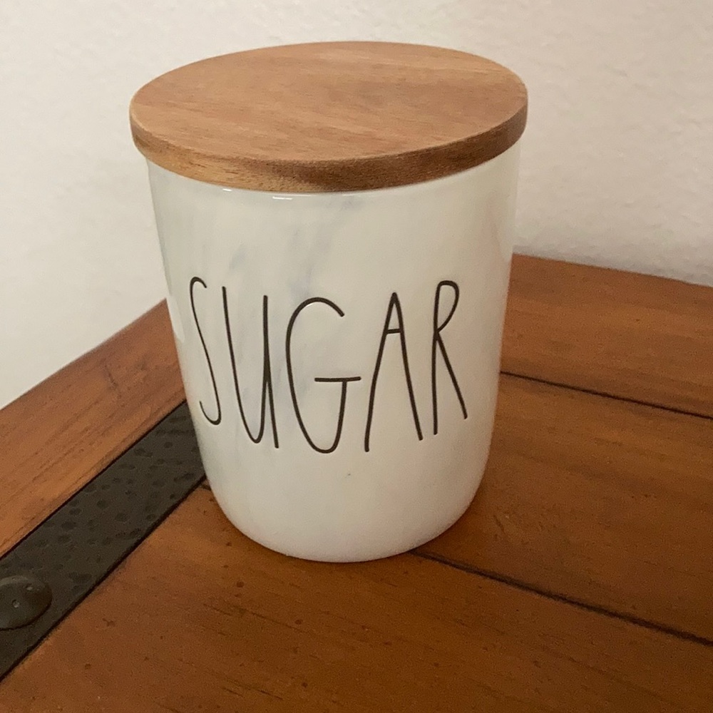 Rae Dunn wood Canister